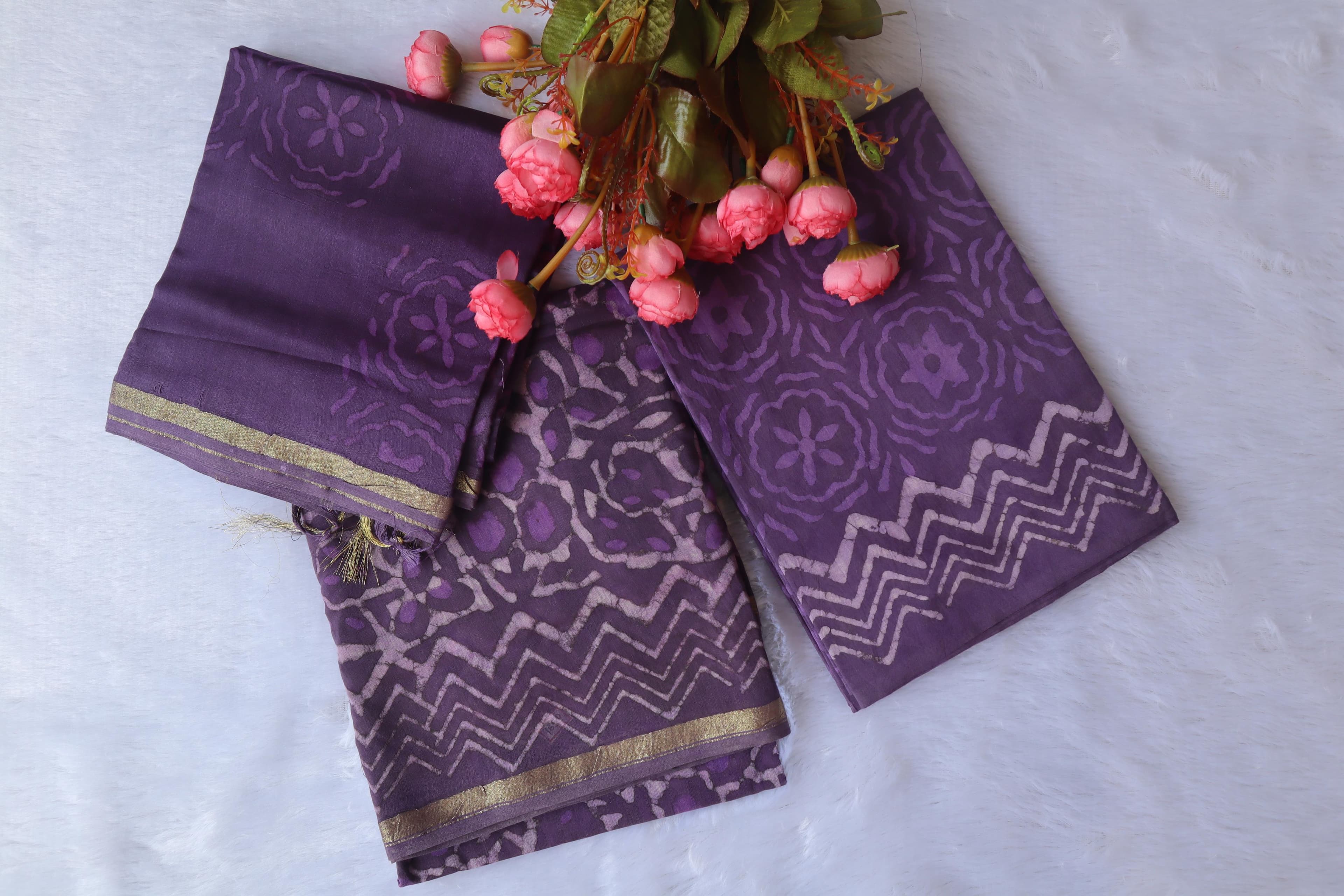 Maheshwari silk material